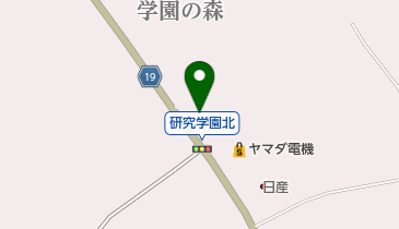 Honda Cars茨城南研究学園中央店の地図画像