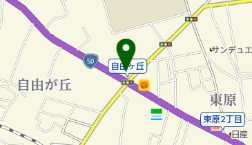 Honda Cars茨城水戸自由が丘店の地図画像