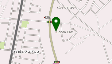 Honda Cars茨城南つくばみどりの店の地図画像