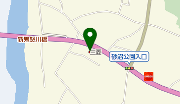 茨城西三菱自動車販売下妻店の地図画像