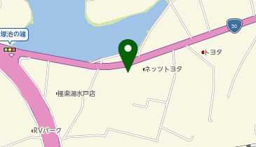 レッドバロン水戸の地図画像