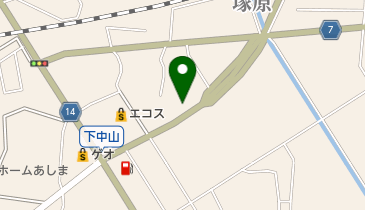 モトショップオバタの地図画像