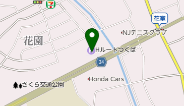 フィアットつくばの地図画像