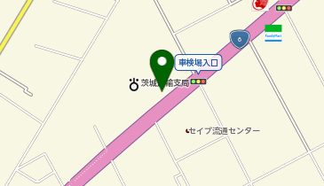 PEUGEOT水戸の地図画像