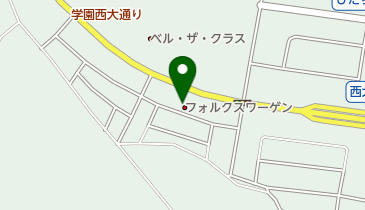 フォルクスワーゲン牛久の地図画像