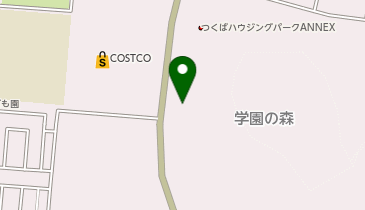 フォルクスワーゲンつくば学園の地図画像