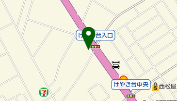 メルセデス・ベンツ水戸 けやき台サーティファイドカーセンターの地図画像