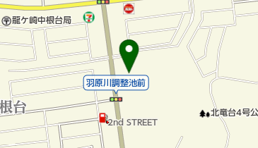 トヨタカローラ南茨城竜ケ崎店の地図画像