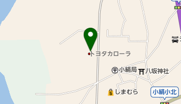 トヨタカローラ南茨城つくばみらい店の地図画像