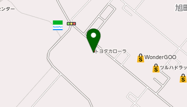 トヨタカローラ新茨城友部店の地図画像