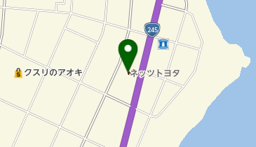 ネッツトヨタ水戸大みか店の地図画像