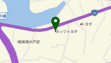 ネッツトヨタ水戸赤塚店の地図画像