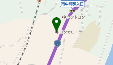 トヨタカローラ新茨城北茨城店の地図画像