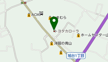 トヨタカローラ南茨城石岡店の地図画像