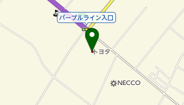 茨城トヨタ自動車土浦店の地図画像