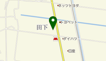 トヨタカローラ南茨城下妻宗道店の地図画像