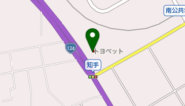 茨城トヨペット神栖知手店の地図画像