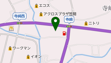 ネッツトヨタ茨城マイネ笠間の地図画像