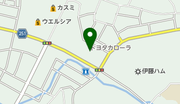 トヨタカローラ南茨城ゆめみ野店の地図画像