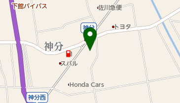 茨城トヨペット筑西神分店の地図画像