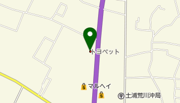 茨城トヨペット土浦荒川沖店の地図画像