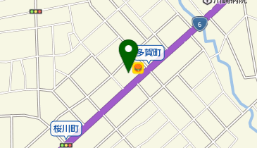 トヨタカローラ新茨城日立桜川店中古車センターの地図画像