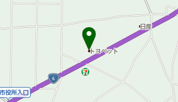 茨城トヨペット石岡東大橋店の地図画像