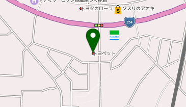 茨城トヨペットつくばみどりの店の地図画像