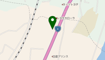 トヨタカローラ新茨城北茨城店中古車センターの地図画像