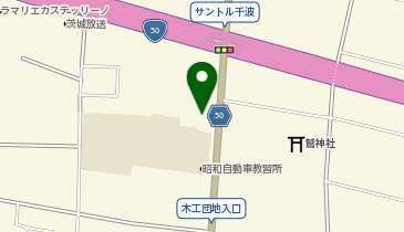 茨城トヨペットアートタワー水戸店の地図画像