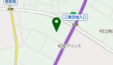 茨城日産U-CARSひたちなか店の地図画像