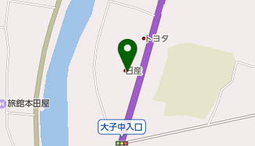 茨城日産大子店の地図画像