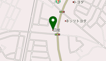 茨城日産つくばみどりの店の地図画像