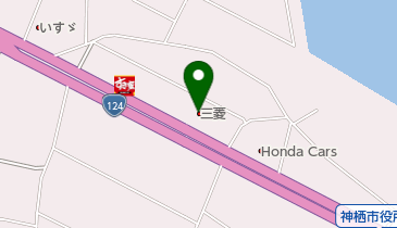 東日本三菱自動車販売鹿島店の地図画像