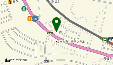 東日本三菱自動車販売守谷店の地図画像