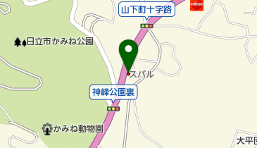 スバルショップ神峰日立スバル高鈴モータースの地図画像