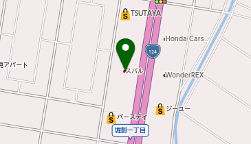 茨城スバル自動車鹿島店の地図画像