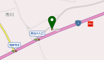 茨城スバル自動車石岡店の地図画像