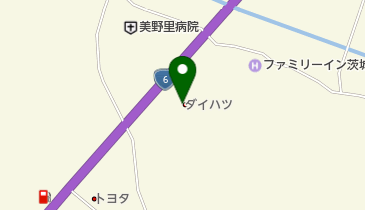 茨城ダイハツ販売美野里店の地図画像