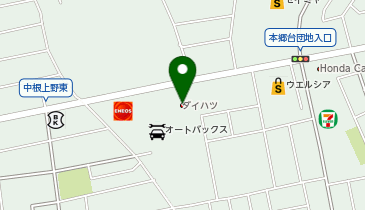 茨城ダイハツ販売勝田昭和通り店の地図画像