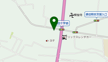 茨城ダイハツ販売勝田稲田店の地図画像