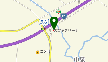 スズキアリーナ桜川の地図画像