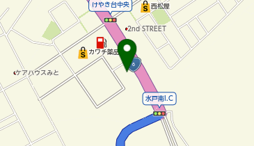 スズキ自販茨城スズキアリーナけやき台の地図画像