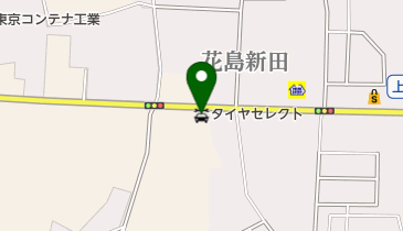 タイヤセレクトヨコザワの地図画像