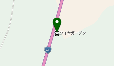 タイヤガーデンビッグの地図画像