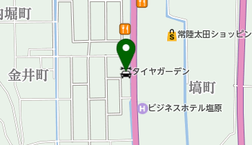 タイヤガーデン太田タイヤの地図画像