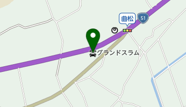 グランドスラム東関の地図画像