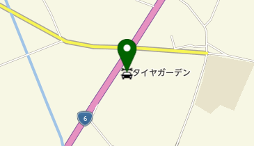 タイヤガーデンなかねの地図画像