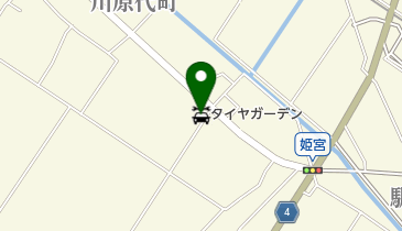 タイヤガーデン龍ヶ崎の地図画像