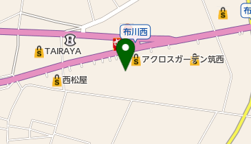 タイヤ流通センター茨城筑西店の地図画像